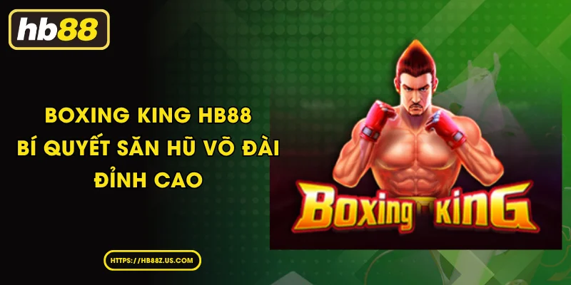 Boxing King HB88 - Bí quyết săn hũ võ đài đỉnh cao