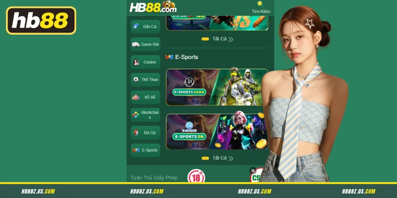 E-sport  HB88 - Điểm đến tin cậy và an toàn bậc nhất