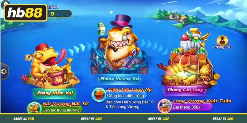 HB88 Tiền Long Đánh Cá săn hũ khủng thưởng lớn