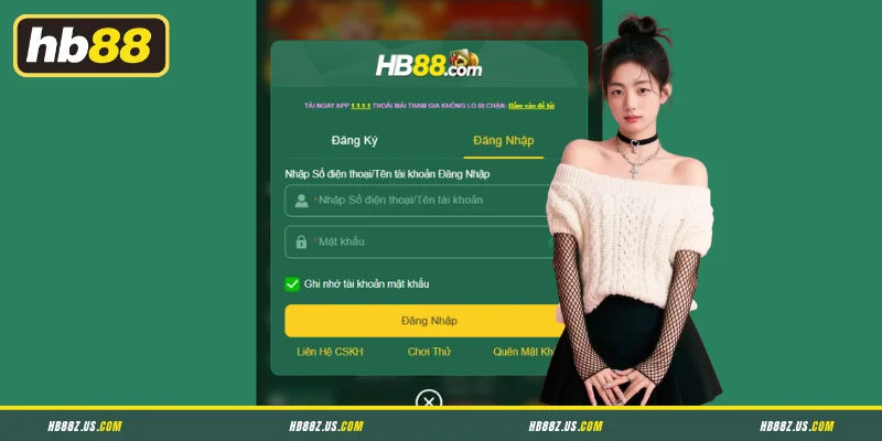 Tiêu chí cần đáp ứng để đăng nhập HB88 thành công